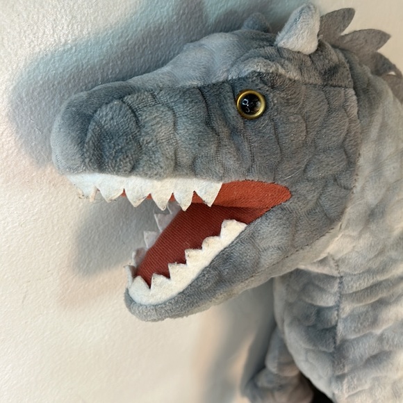 Jurassic World Gray Dinosaur Indominus Rex Plush - Picture 5 of 10
